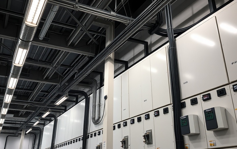 Tech Park Electrical Infrastructure Project - Complete power distribution system design for a 500,000 sq ft commercial space