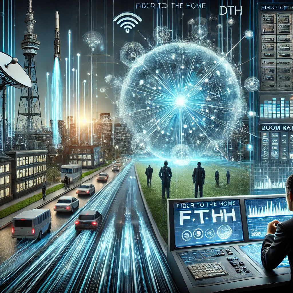 Communication Systems - FTTH, DTH, and EPABX solutions